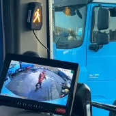 Durite’s new All-in-One Progressive Safe System includes a Moving Off Information System (MOIS) to detect vulnerable road users who are within or about to enter the critical blind spot in front of a vehicle