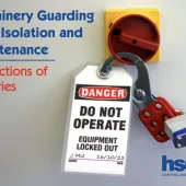 Inspectors will be visiting quarries across Northern Ireland to ensure that machinery is adequately guarded to prevent access to dangerous parts