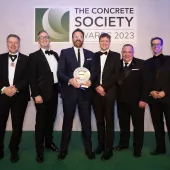 Outright Winners – members of the project team behind 1 New Park Square, in Edinburgh