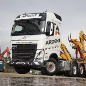 Ardent Hire have taken delivery of 20 new Volvo FH 500 6x2 tractor units