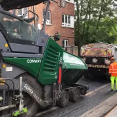 FM Conway have layed a new road surface containing 92% recycled materials – the highest percentage ever used on a UK road