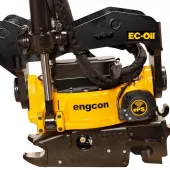 Engcon EC233 tiltrotator is suitable for excavators in the 24-33 tonne class