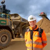 Gill Mill quarry manager Jeff Murphy