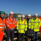 Hampshire County Council visit to the A303 IBA processing facility