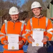 Day Group apprentices Stephen and Dexter