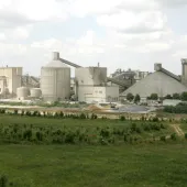 Heidelberg Materials’ Airvault cement plant, site of the company’s largest modernization project in France