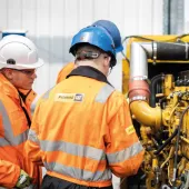 Finning support their customers with microgrid solutions that can capture and store renewable energy