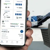Simple and clear documentation of crushing tools and their service lives in SPECTIVE CONNECT from Kleemann