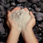 Pulverized fly ash