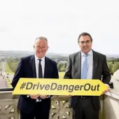 L–R: NI Economy Minister Conor Murphy and HSENI chief executive Robert Kidd at Stormont