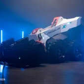 The award-winning RogueX2 all-electric, fully autonomous concept loader