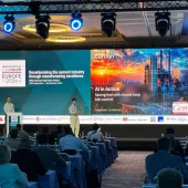 Carbon Re presented alongside ABB at Cemtech Europe 2024. Photo: Carbon Re