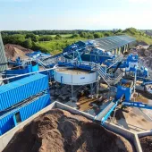 CCC Waste have doubled sand and aggregates production with a cutting-edge 200 tonnes/h C&D waste-recycling plant from CDE