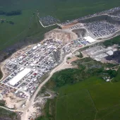 Aerial view of Hillhead 2024