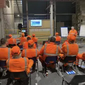 Vision Zero session at one of a Brett Landscaping and Building Products’ sites