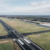 Newly resurfaced runway at Estonia’s Ämari Air Base