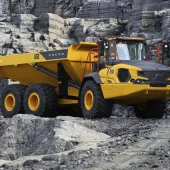 The all-new A50 articulated hauler from Volvo CE