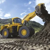 The all-new Komatsu WA700-8 wheel loader