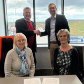 Rail Forum and Rail Freight Group at the signing of their renewed Memorandum of Understanding
