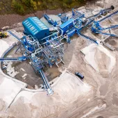 Fife Silica Sands’ new CDE silica sand washing plant at Burrowine Moor Quarry