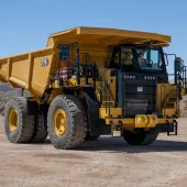 The next-generation Cat 775 off-highway truck is engineered to enable fully autonomous capabilities in the future