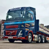 Ian Craig Haulage have taken delivery of two Volvo FH Aero Globetrotter 6x2 mid-lift tractor units 