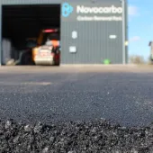 In an innovative pilot project, Novocarbo and Hansa Asphalt have developed an asphalt mix infused with biochar which may lay the groundwork for future standards in road construction