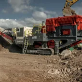 The Basic Premium QJ341 mobile jaw crusher from Sandvik