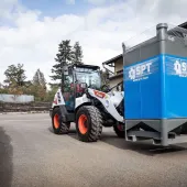 Bobcat L95 compact wheel loader
