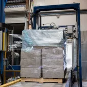 AG Paving and Building Products Ltd’s new Kwikpac pallet-wrapping system is helping to reduce CO2 emissions and plastic consumption