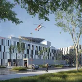 Caen University Hospital. Image: CHU de Caen Normandie