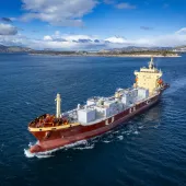 Carbon captured on the UBC Cork will be offloaded as limestone at Heidelberg Materials’ groundbreaking Brevik cement plant in Norway