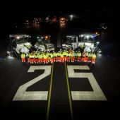 Tarmac have successfully completed the resurfacing of Newcastle Airport’s runway