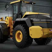 The new-look L120 Electric captured the attention of Red Dot’s panel of judges