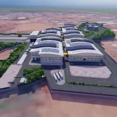 A rendering of Epiroc’s new facility in Nashik, India