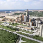 Cemex’s Balcones cement plant and quarry in New Braunfels, Texas