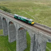 The Settle–Carlisle line is one of Britain’s most famous and scenic rail routes, including 20 viaducts and 14 tunnels along its 72-mile length. Photo: Richard Gennis