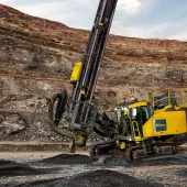 The SmartROC D65 MKII is equipped with Epiroc’s advanced automation technology and is capable of executing complete drill patterns without an operator in the cab
