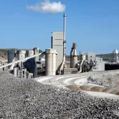 Tunstead cement works in the Peak District