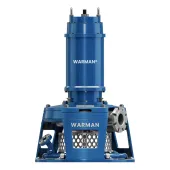 The Warman SHW-XTR heavy-duty submersible slurry pump