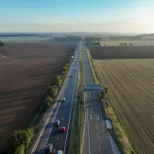 The A64 in North Yorkshire is believed to carry out the UK’s lowest-carbon resurfacing trial using CEVO Asphalts.