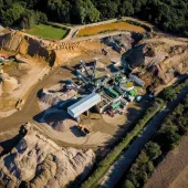 Overview of Martell’s Quarry in Essex