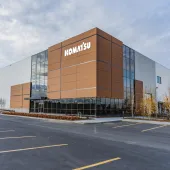 Komatsu’s new full-service distribution centre in Edmonton is set to open in early 2026