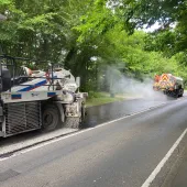 Surface dressing is proven to extend the life of roads by 10 to 15 years by sealing cracks and stopping water getting in