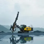 The new and improved PowerROC T45 MKII surface drill rig from Epiroc 