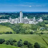 Padeswood cement works in North Wales