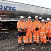  Breedon’s new JPA iWagon powder tank wagons enter service at Hope cement works Breedon’s new JPA iWagon powder tank wagons enter service at Hope cement works
