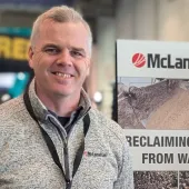 Neil Mullan, McLanahan Corp’s director of sales - construction and demolition recycling, has been named as co-chair of CDRA