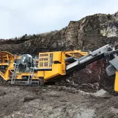 Anaconda J12 mobile jaw crusher