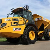 Bell B30E articulated dumptruck